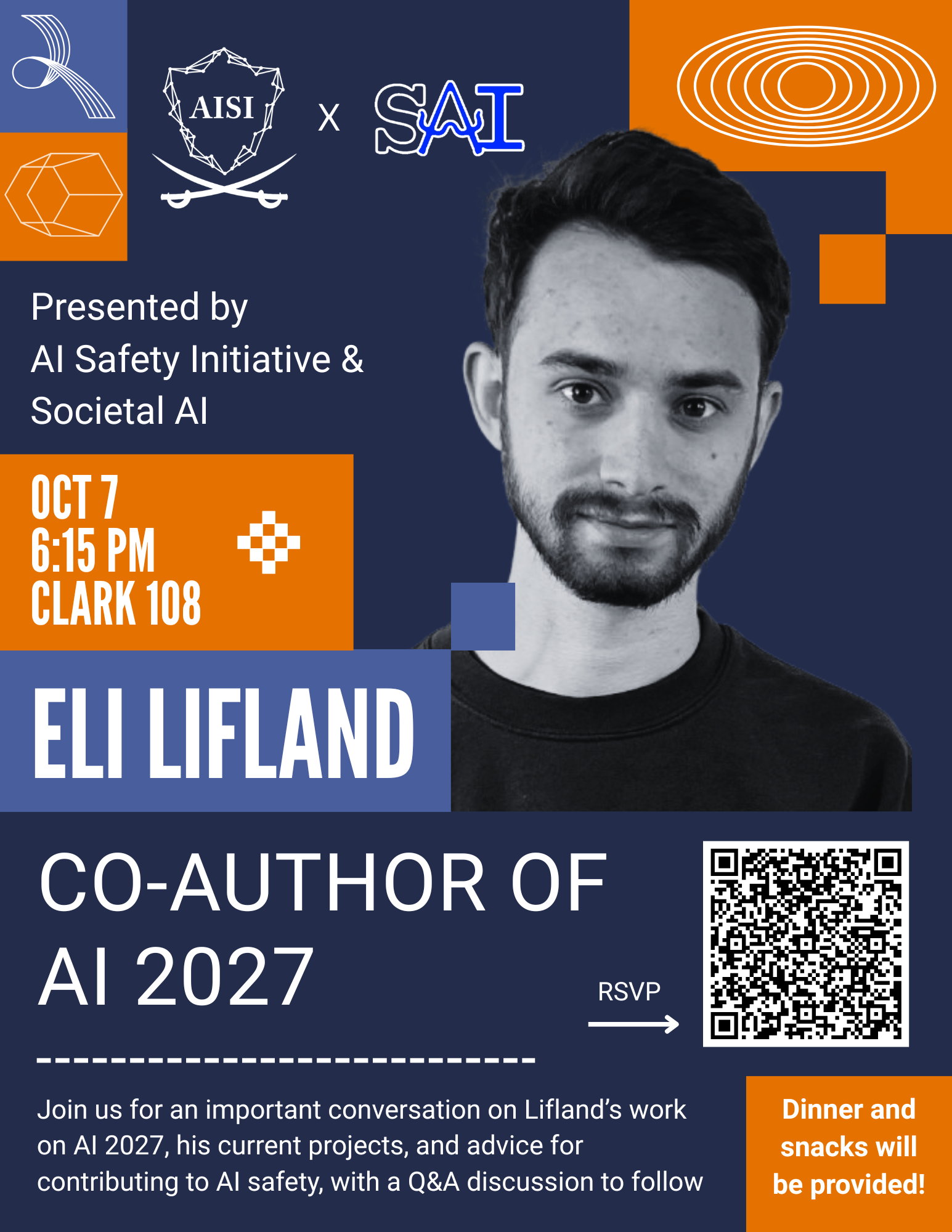 Eli Lifland AI 2027 event flyer
